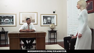 Mormongirlz - Teen have to masturbate in bishops office