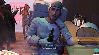 School, big boobs, playthrough