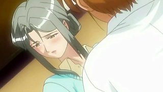 Boy has to confess that he's been hooking up with his stepmom - Taboo Hentai