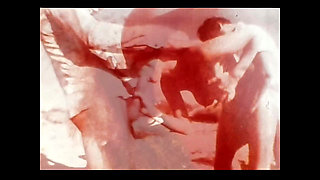 Vintage porn retro erotic theatre - dessert fruit