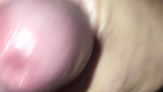Huge Cumshot on Feet After Blowjob From Latina Wife While She Wears Stockings and Sexy Lingerie