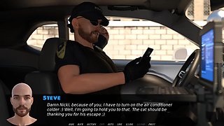 Exciting Games The Girl Got Caught Doing A Blowjob And Got Covered Her Face With A Huge Cum Load In The Car Ep 10