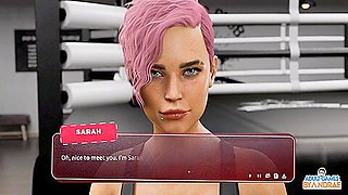 : Flirty Emma In The Gym - Sex Coach: Hot Yoga