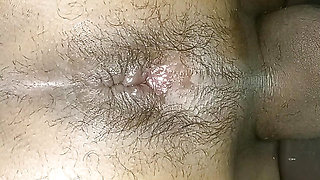 Indian Husband Showing His Naked Hairy Ass