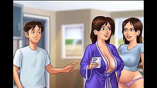 Step sister enjoys a wild hentai adventure in a cartoon fantasy world