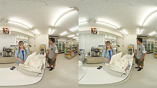 Melody-chan, A day in Japanese convenience store - Seducing the manager! - SLRJAV Originals - SLROriginals