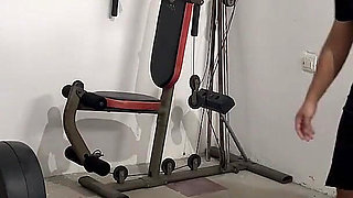 There Was No One Else in the Gym, so They Gave in to the Temptations.