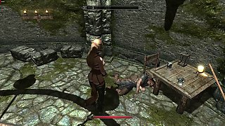 BDSM time in 3D for a blonde babe in medieval clothes