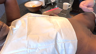 The Apron Affair- Sexy MILF Gets Her Pussy Tasting Like Cheesecake