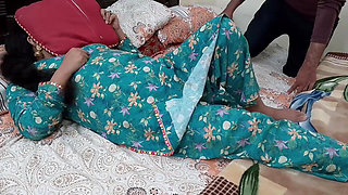 The Stepson, Fed up with His Stepsister's Noise, Sneaks Into His Stepmother's Room