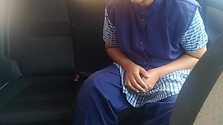 Uniform Girl Car Sex with Step Father Part 2