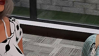 Grandma's House: Horny Pregnant Blondie Deepthroats and Takes Big Dick in the Pussy - Episode 77
