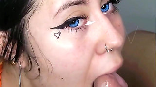 Lovely Girl Wants Cum on Her Small Titties