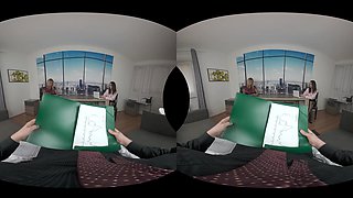 Klarisa Leone And Kristina Grace: Office Milfs - Sexlikereal