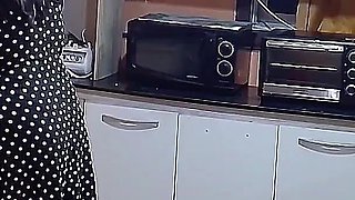 Movie Scene Between Pots and Pans Fucking in the Kitchen