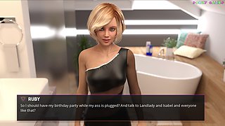 Midnight Paradise by Lewdlab - Deepthroat on the Kitchen Isle 29
