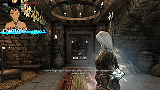 Skyrim B and L mod -  More quests and celebrating in the hall having sex with multiple women