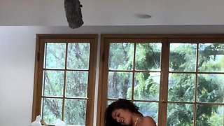 Small titted teen amateur rides dong and she loves it