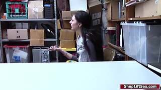 Shoplifter released after getting made love