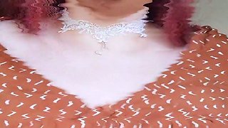 Great Big Boobs On Masturbating Redhead
