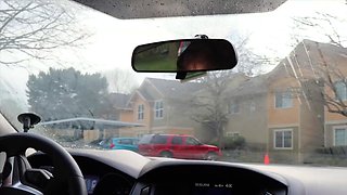 Brunette teen juicy blowjob ends with facial