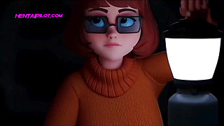 Nerdy Velma Gangbanged By Ghost Cocks - 3D Animated Cartoon Porn