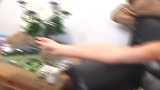 Cute German Babe Enjoys Anal Fuck Before a Facial