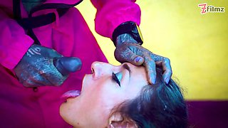 Squirt Games: 100% ANAL for skinny tattoo babe - balls deep, ATM, facial, swallow