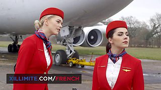 Orgy in a private jet