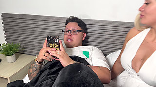 My Stepson Fucks Me Hard with My Husband in the Same Bed