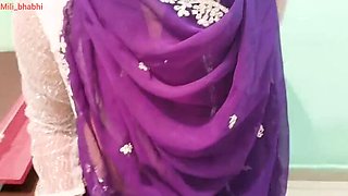 Mili Bhabi Hot Desi Stepsister Fucked Hard by BBC in Hindi Dirty Talk
