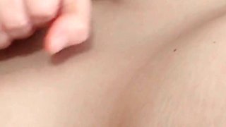 Making Him Cover My Tits in Hot Cum