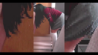 Young Student From a Public Institute Spent the Day Fucking with a Classmate Instead of Studying. Real Homemate. Fucking Under S