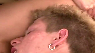 Chick gets gang banged by bisexual guys