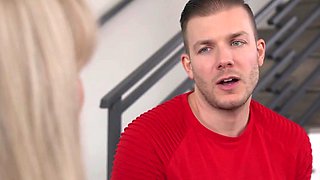 Yammy blondies hot threesome sex
