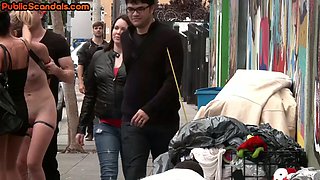 Humiliated anal subjects public used in front of people