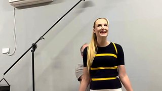 slut his tall blonde fetish flashing ass on live webcam