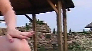 The Slut Went on Vacation to the Beach Just to Get Fucked