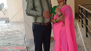 Desi bhabhi got fucked on Tarrace by landlord very hard
