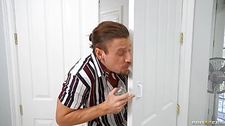 Hard Lessons For A Quick Cummer With Haley Spades, Cody Carter, Chris Scandal - Brazzers