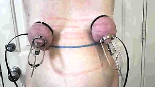 BDSM ordeal for saggy breasted slut Sarah