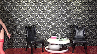 Mistress's Pet Play, Rewarding with Nipple Pinching and Punishing with Spanking, Whipping, Facesitting, and Tickling