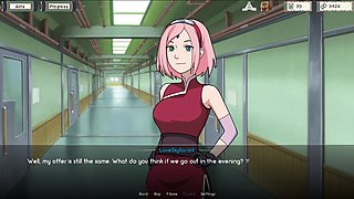 3D animated adventure with amateur wife and her trainer