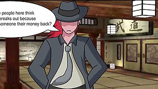 Tsunade's financial trouble in this hot hentai gameplay