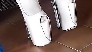 Patent Leather Shoes with Very High Heels, My Passion