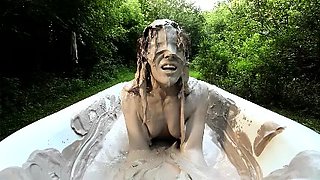 Beautiful brunette in sexy solo fingering masturbation 4 wmv