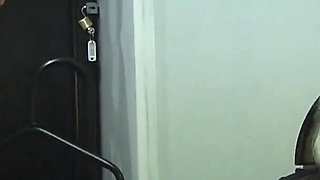 Blonde Milf gets naked and masturbates horny pussy