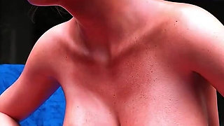 Blonde 3D MILF Loves Blowing Stepson- Measuring My Cum #5 Animated Porn Gameplay
