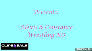 Muscle Bicep Babe Dominates In Wrestling With All Female