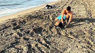 Mitch Seangers - From Beach to Handjob Fantasy